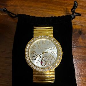Betsey Johnson Gold Watch